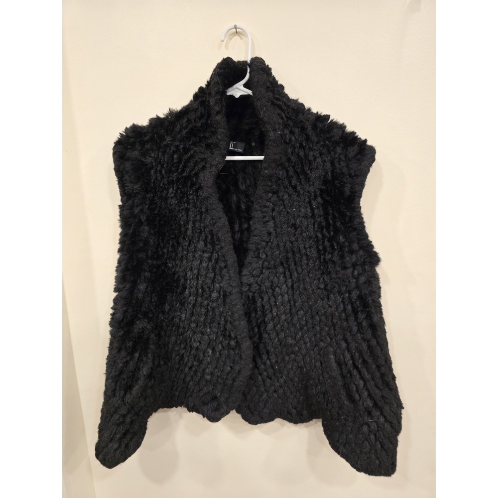 Love Token Faux Fur Vest Size M Mob Wife Cozy Core Dark Academia Soft Grunge